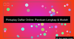 pintuplay daftar online