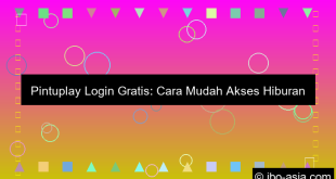 gambar pintuplay login gratis