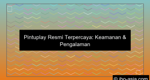pintuplay resmi terpercaya