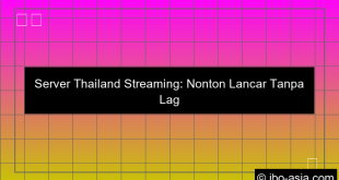 desain server thailand streaming